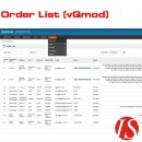 Order List v1.5.x.x (vQmod)